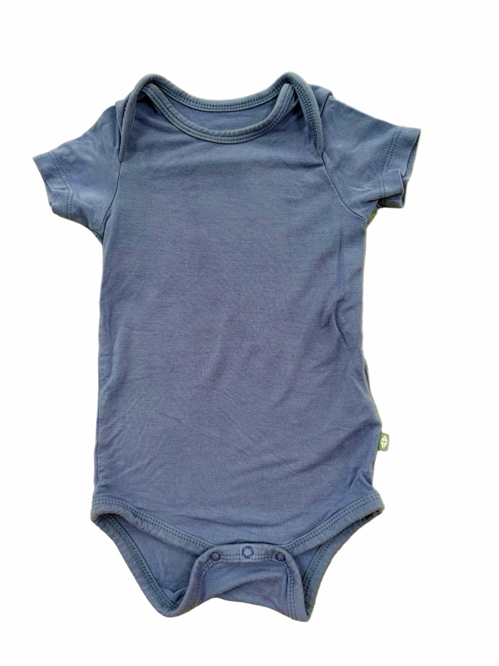 Kyte Baby Size 3-6 Months Bamboo Short Sleeve Bodysuit in Purple Taro